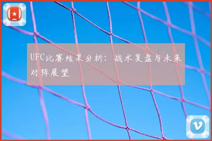 UFC比赛结果分析：战术复盘与未来对阵展望