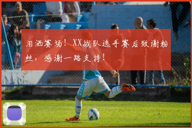 泪洒赛场!XX战队选手赛后致谢粉丝,感谢一路支持!